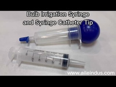 What does an irrigation syringe do?