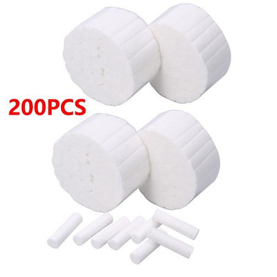 8mm/10mm Disposable Dental Cotton Rolls Surgical Absorbent 100% Cotton Dental Disposable Product