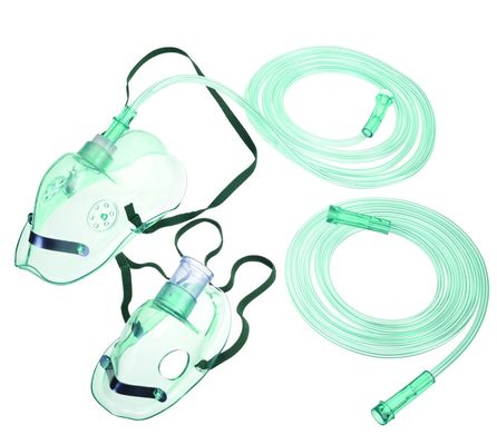 Masques de respiration médicaux d'indicateur de la CE ISO13485 de masque protecteur de respirateur de l'oxygène de Venturi