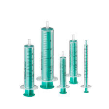 Green Luer Slip 2 Parts Disposable Sterile Syringe Non Toxic Without Needle
