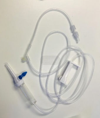 Admin Infusion Transfusion Set Sterile Customized Tube With Y Connector Needle
