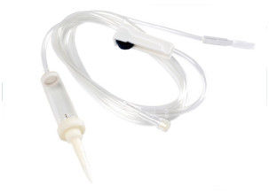 Ensemble de perfusion à usage unique à entrée d'air antibactérien Tube d'injection Y stérile