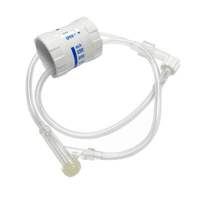 Flow Rate Setting Adjustable Infusion Transfusion Set With Y Injection Port