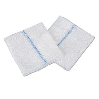Gaze de coton non stérile absorbante écouvillons gaze éponge gaze médicale gaze bandage gaze stérile coton blanc