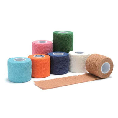 Gaze et bandage à motifs personnalisés enveloppement de bandage souple cohérent élastique auto-adhésif