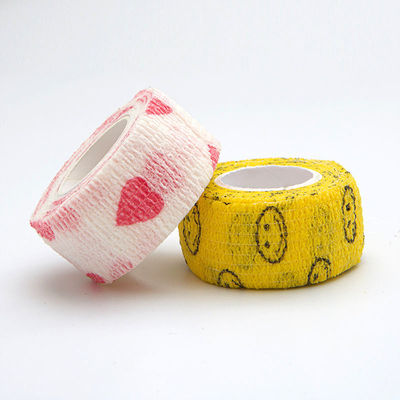Customized Pattern Gauze and Bandage Soft Cohesive Elastic Self Adhesive Bandage Wrap