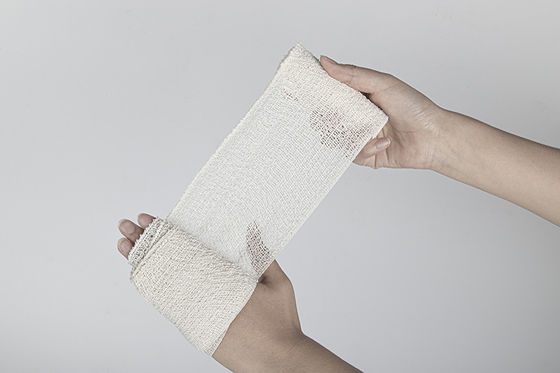 Cotton Spandex PBT OEM Elastic Crepe Medical Compression Bandage Self Adhesive
