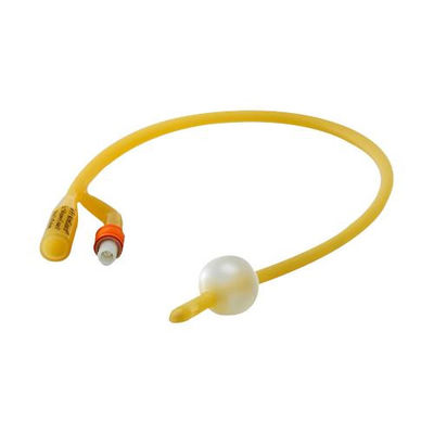 Silicone Coated Foley Catheter 2 Way Antimicrobial Latex Female Medical Consumables