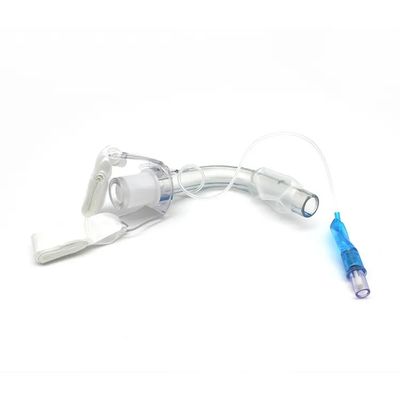 CE ISO Reinforced Tracheostomy Tube cuffed And Non Cuff Plain Tracheostomy Tube