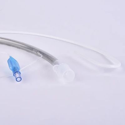 CE ISO Reinforced Tracheostomy Tube cuffed And Non Cuff Plain Tracheostomy Tube