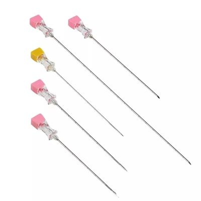 Aiguilles de sécurité Point de crayon Seringues stériles jetables médicales Aiguille de colonne vertébrale