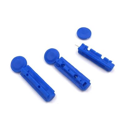 Bistouris stériles de sécurité de torsion jetable prenant des bistouris de Sugar Test Needle For Finger d'essai de glucose