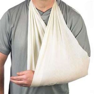 Disposable Medical Cotton Triangular Bandage First Aid Triangle Bandage Non Woven Fabric