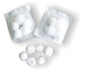 100% Cotton Absorbent Medical Cotton Balls Disposable Sterile Gauze Balls With X-Ray