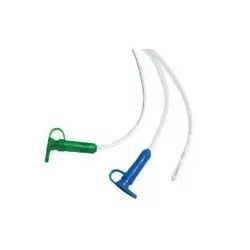Medical 4-22FR PVC Feeding Tube Disposable Rectangular Tube with Multicolour Marking