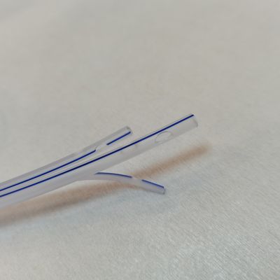 Medical 4-22FR PVC Feeding Tube Disposable Rectangular Tube with Multicolour Marking
