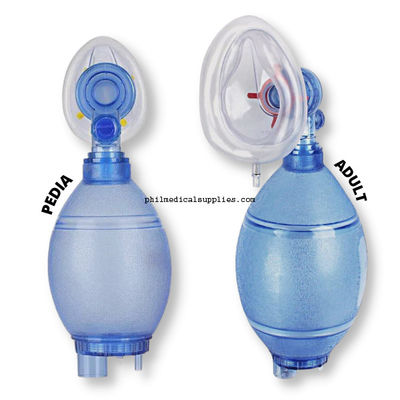 Medical Disposable PVC Manual Resuscitator Ambu Bag Handhold Artificial Emergency Manual Resuscitator
