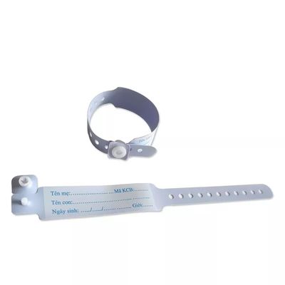 PVC bracelet d'identité médicale Consommables médicaux Confortables jetables durables et résistants à l'eau Bracelet d'identité