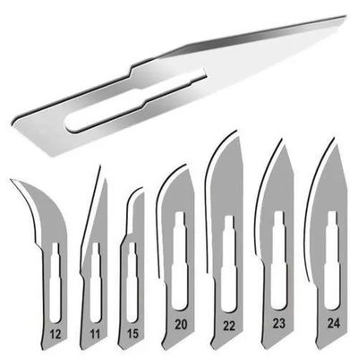 Surgical Use Disposable Carbon Steel Scalpel Blades Medical Sterile Scalpel Blades