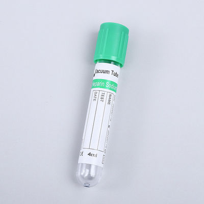 Disposable Vacuum Blood Collection System Sterilized Tube Heparin Tube