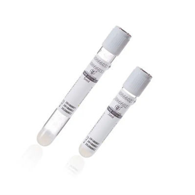 Medical Vacuum Blood Collection System Sterilized Glucose Tube Grey Disposable