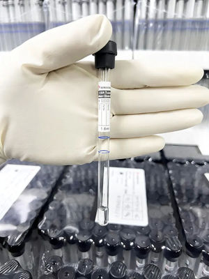 2ML Sterilized Vacuum Blood Collection ESR Tube Disposable Medical Products