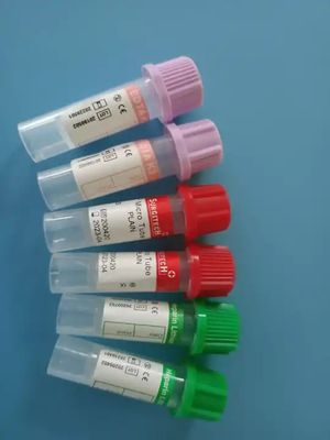 Micro Disposable Vacuum Blood Collection Tubes PP blood collection tubes for cell detection