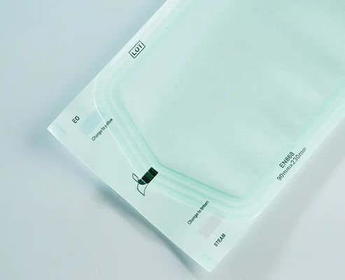 Papier à obturation automatique dentaire de poche de stérilisation pour l'emballage stérile médical jetable