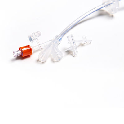 Tube mou lisse à usage unique Kit For Hospital de Gastrostomy de silicone de la catégorie Fr12-Fr24 médicale