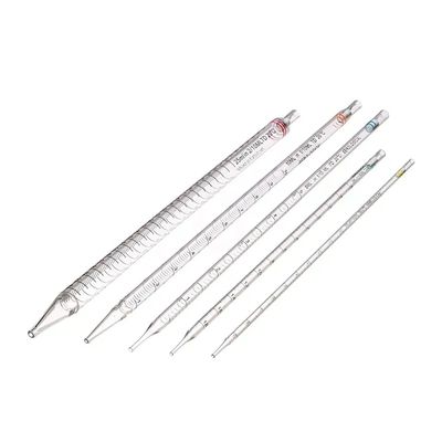 Sérologiques gradués stériles introduisent à la pipette la pipette sérologique de 1ml 2ml 5m 10ml 25ml 50ml