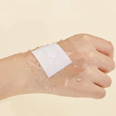 Transparent Waterproof Cohesive Surgical Wound Dressings Breathable Adhesive