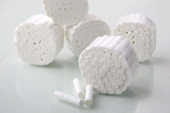 Dental Disposable Absorbent Medical Cotton Rolls 12mm With CE/ISO Certificates