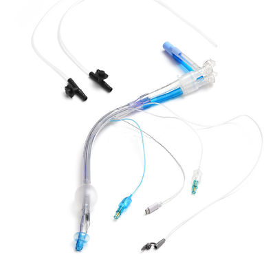 Soft PVC Visual Double Lumen Et Endotracheal Tube For Surgical Anesthesia