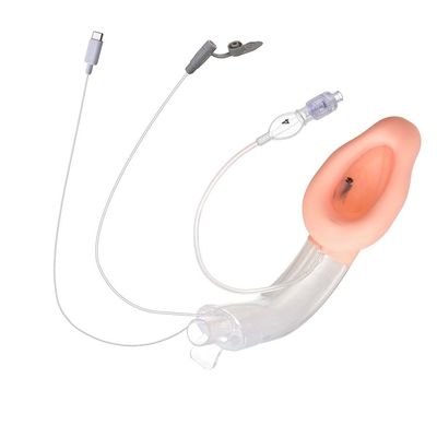Dispositif d' anesthésie visuelle jetable en silicone PVC Masque laryngaire