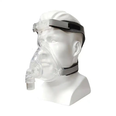 Système CPAP Masque facial complet CPAP, masque nasal en silicone CPAP avec tube à oxygène de 2 m