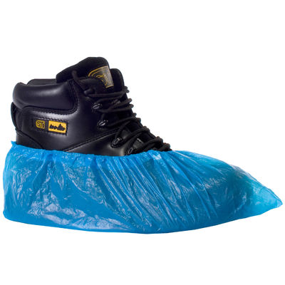 Couvertures de chaussures non tissées non glissantes jetables pour les hôpitaux couvertures de chaussures PP CPE OEM